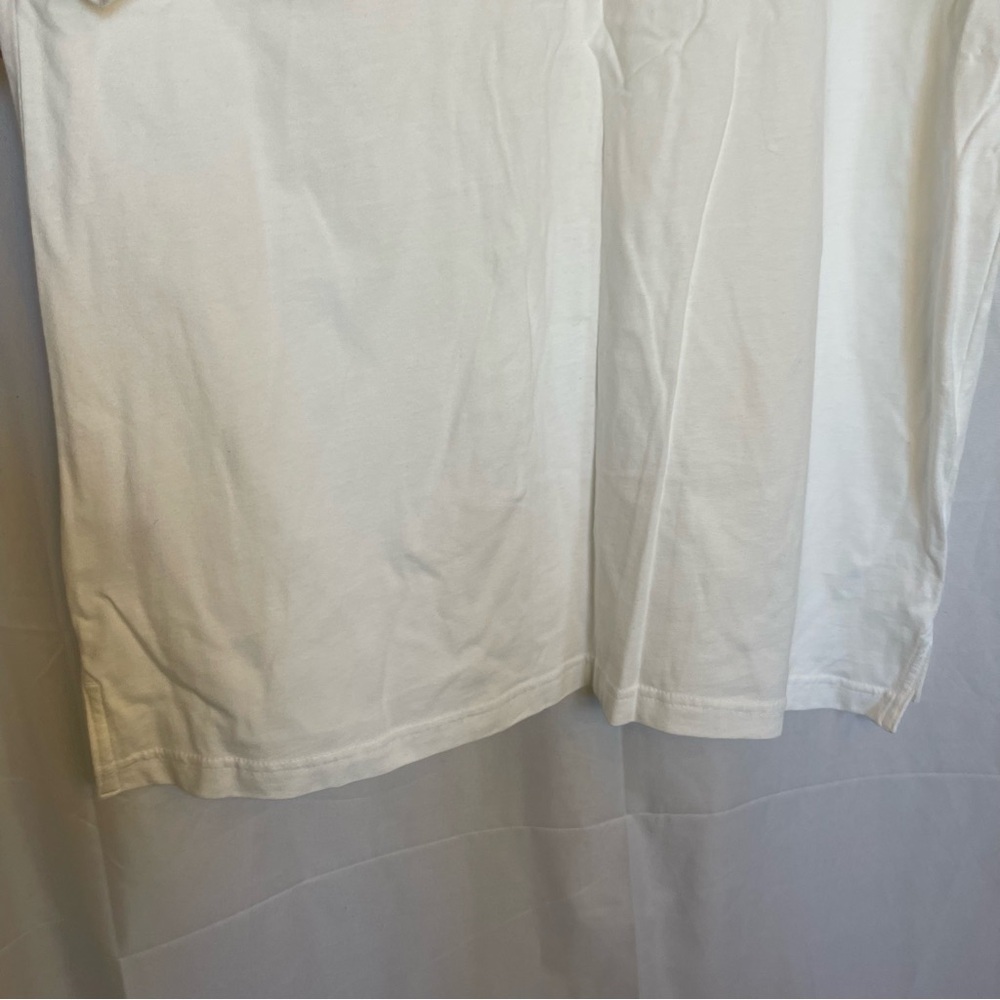 NIKE Men’s White Black Swoosh Short Sleeve Polo Collar Size XL - Picture 12 of 14